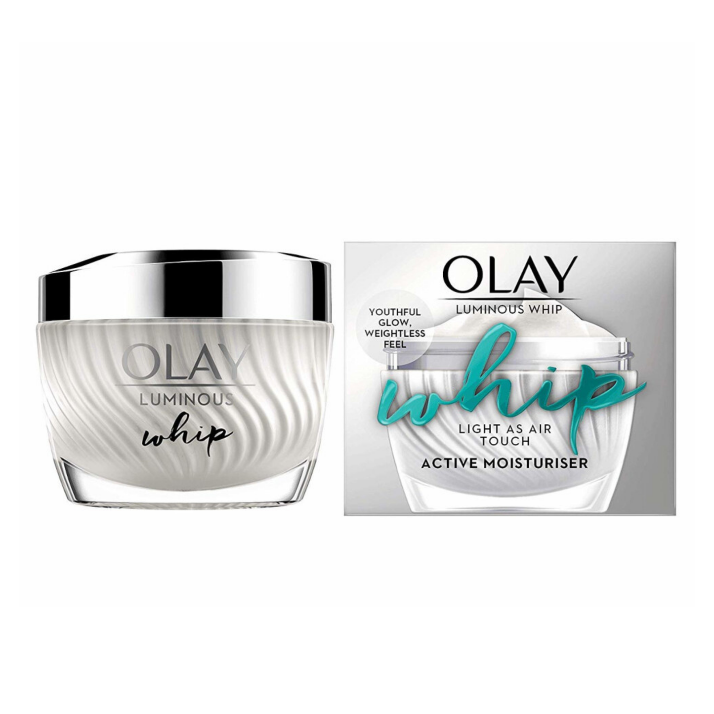 Olay Luminous Whip Light As Air Feuchtigkeitscreme für strahlende Haut 50ml