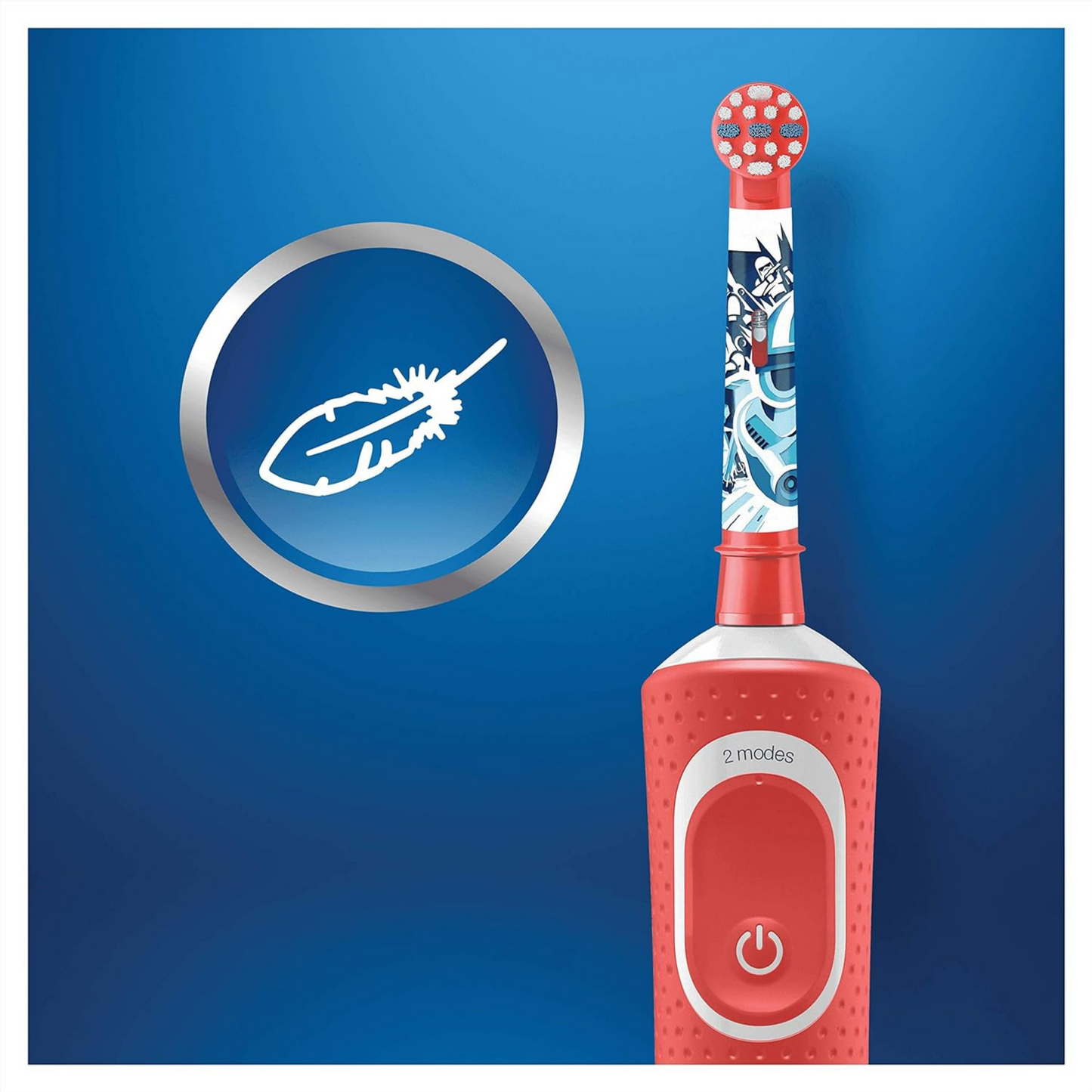 Oral-B Kids Elektrische Zahnbürste für Kinder - Star Wars Special Edition, mit Stickern und Gratis Star Wars Reise-Etui, ab 3 Jahren