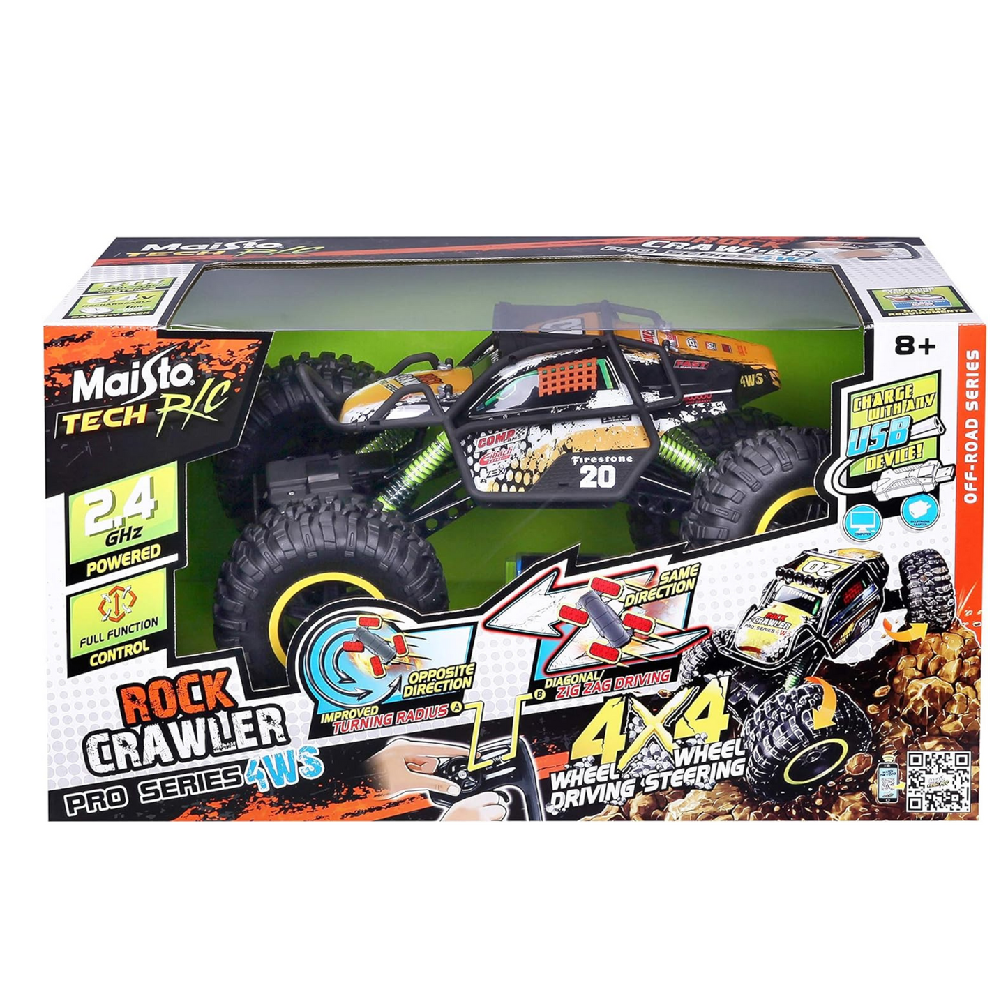 MAISTO R/C - Rock Crawler Pro R/C 15' - Offroad-Abenteuer deines Lebens!