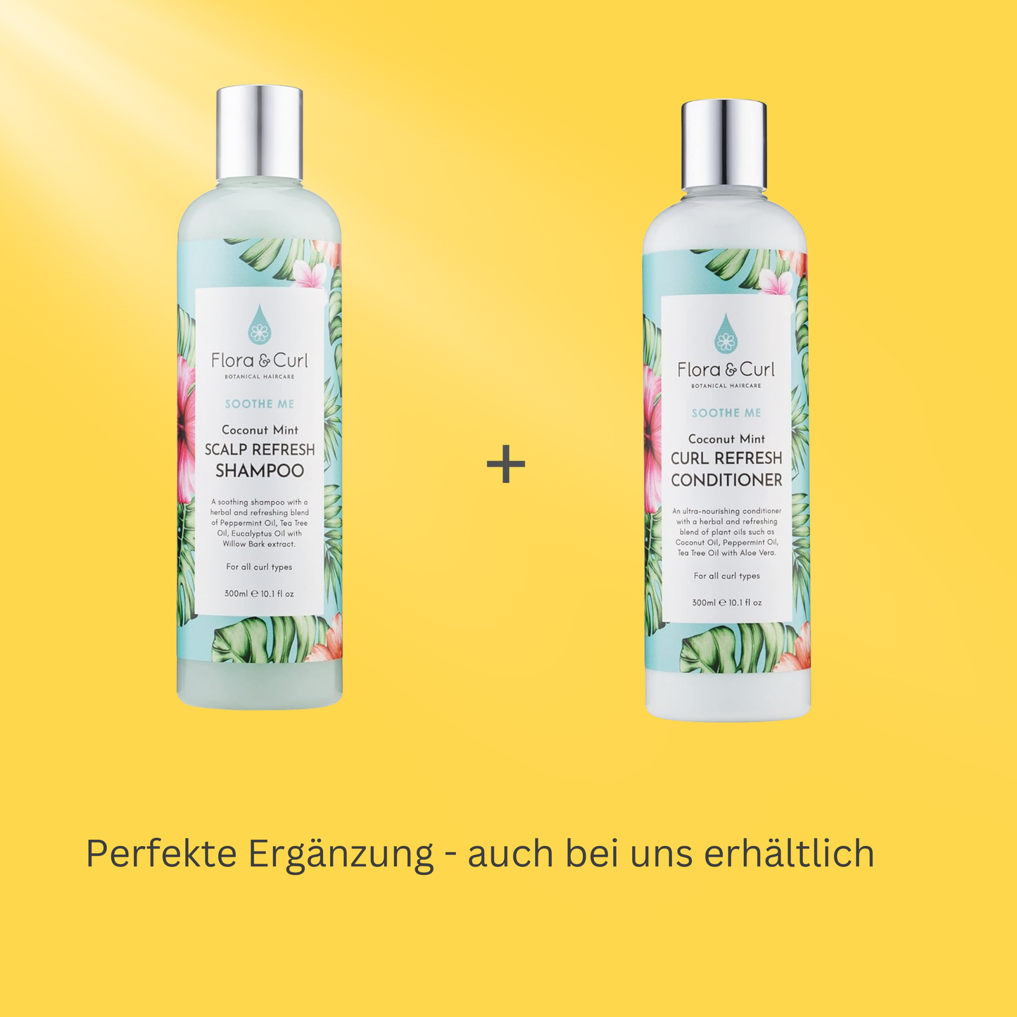 Flora & Curl SOOTHE ME Coconut Mint Scalp Refreshing Shampoo