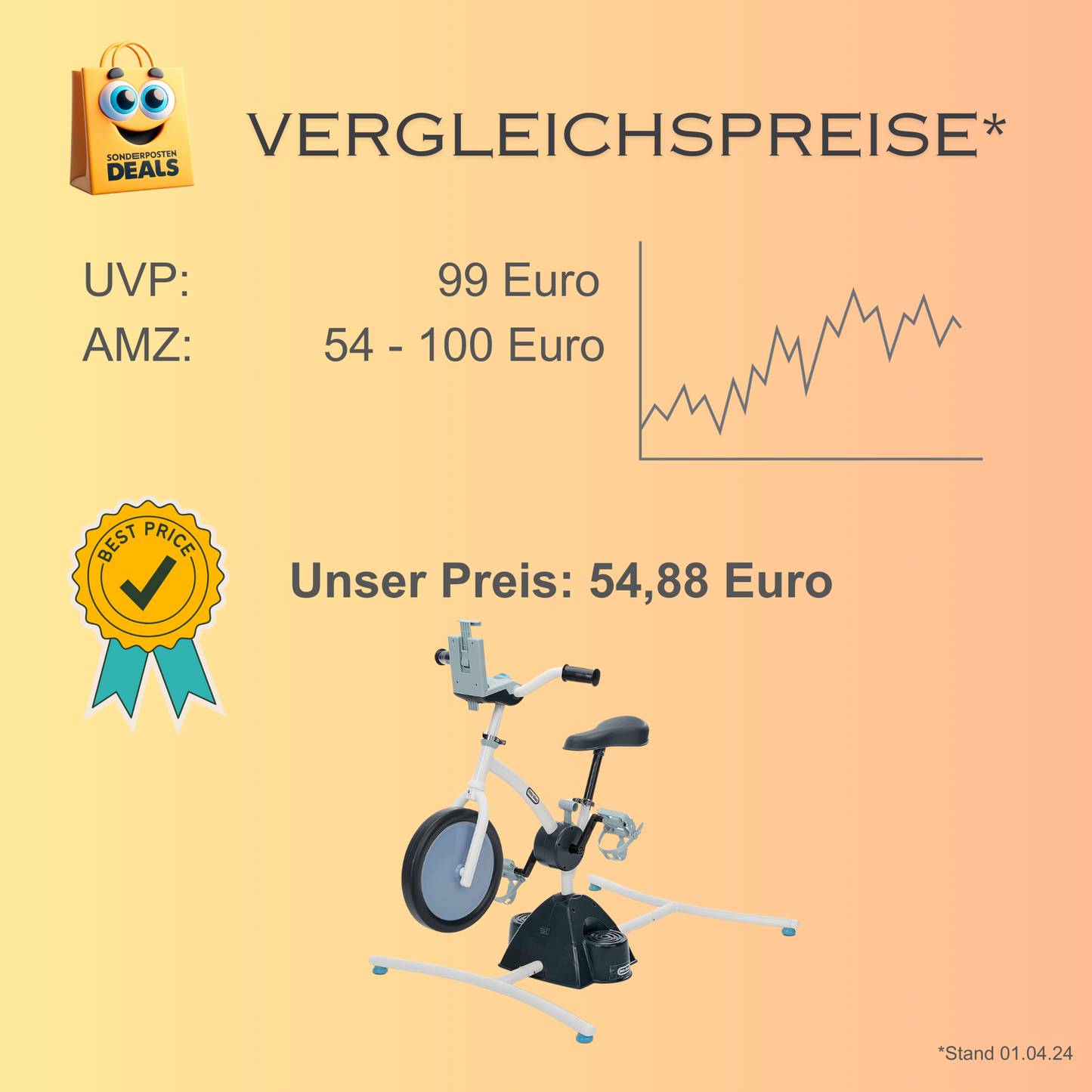 Little Tikes Kinder Fahrrad für Zuhause – Pelican Explore & Fit Fahrrad mit Bluetooth - 657917GPI