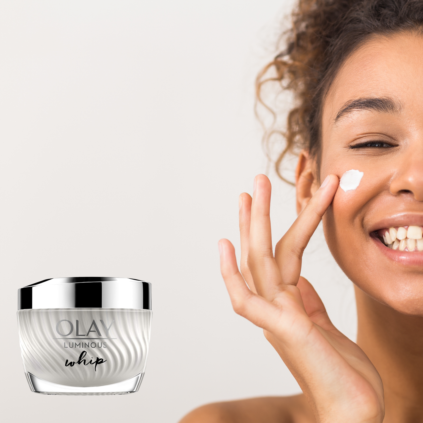 Olay Luminous Whip Light As Air Feuchtigkeitscreme für strahlende Haut 50ml