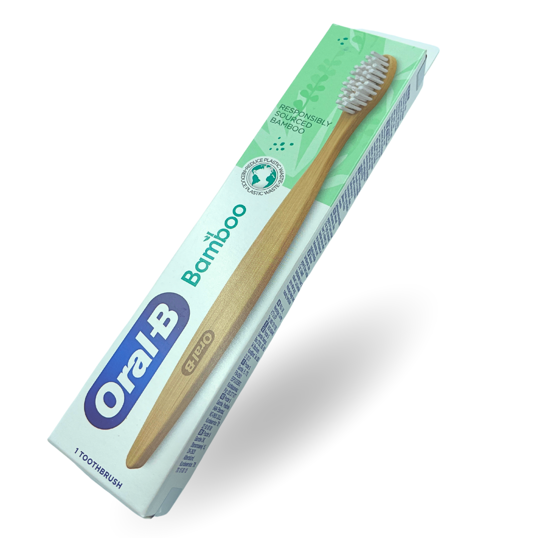 ORAL B BAMBUS Zahnbürste eine umweltfreundliche Alternative zur herkömmlichen Zahnbürste