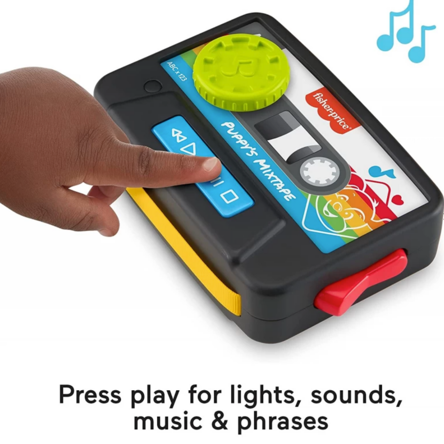 FISHER PRICE Rollenspiel-Lernspielzeug für Babys Mixtape für Kinder von 6 - 36 Monate geeignet