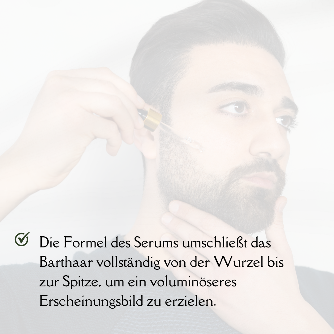Spar Bundel 2 Stück - 100 ml Bartvolumen Serum von King C. Gillette mit Guide. Bart Öl mit Verdichtungseffekt, Vitaminkomplex B und Koffein