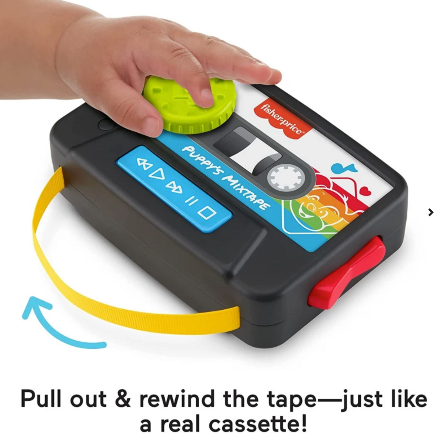 FISHER PRICE Rollenspiel-Lernspielzeug für Babys Mixtape für Kinder von 6 - 36 Monate geeignet