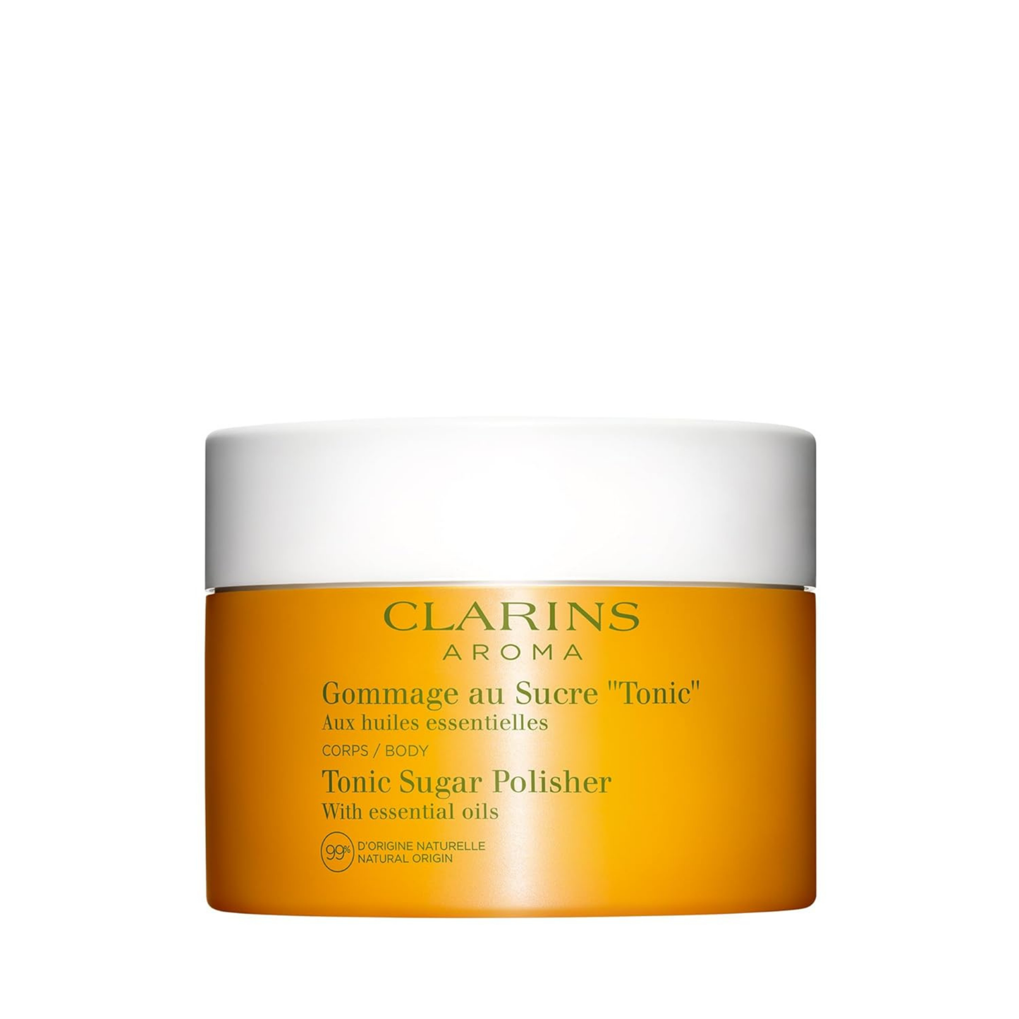 Clarins Gommage au Sucre "Tonic" - Körperpeeling mit ätherischen Ölen, 250 ml