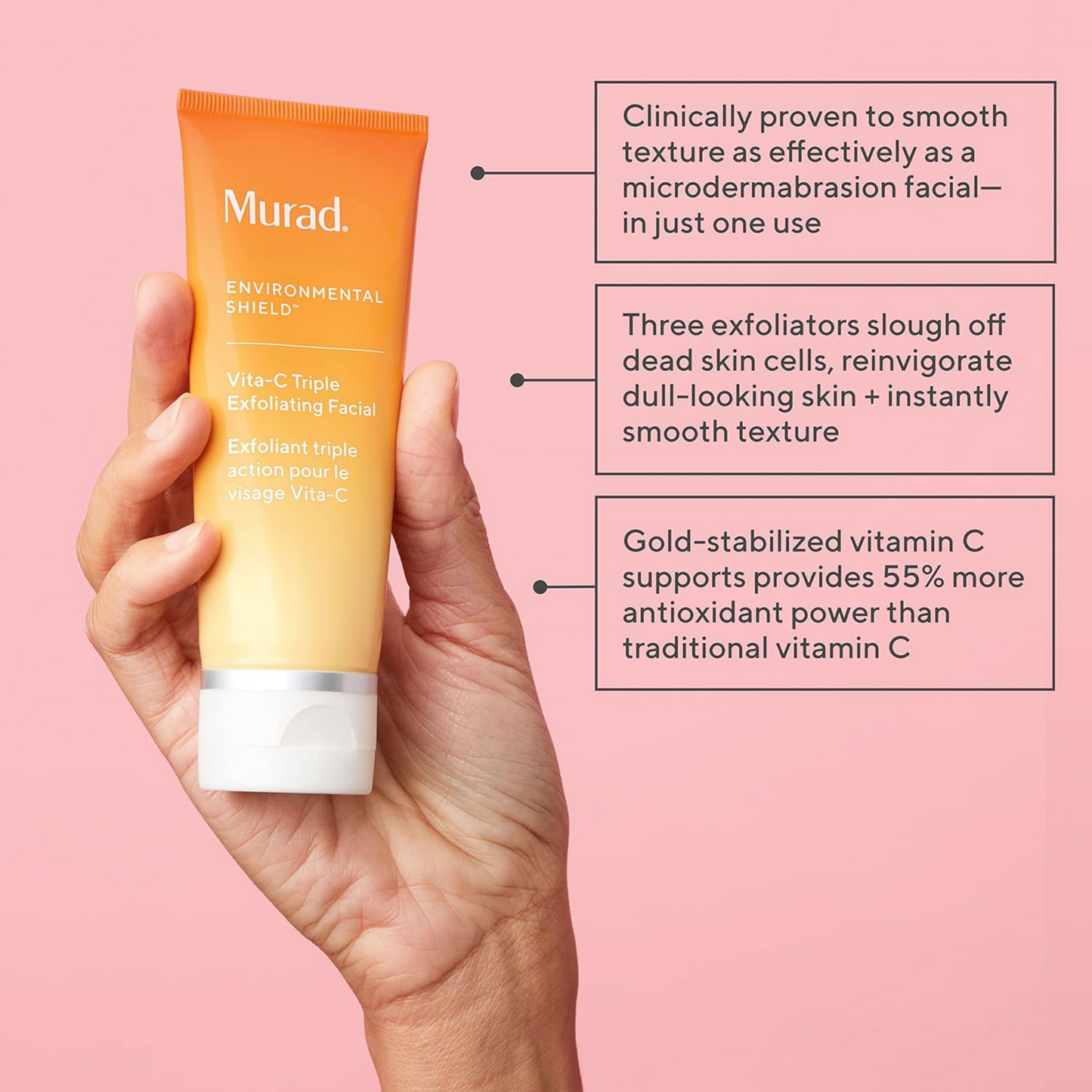 MURAD 80ML ES VITA-C TRIPLE RESURFACING Peeling-Gesichtsbehandlung