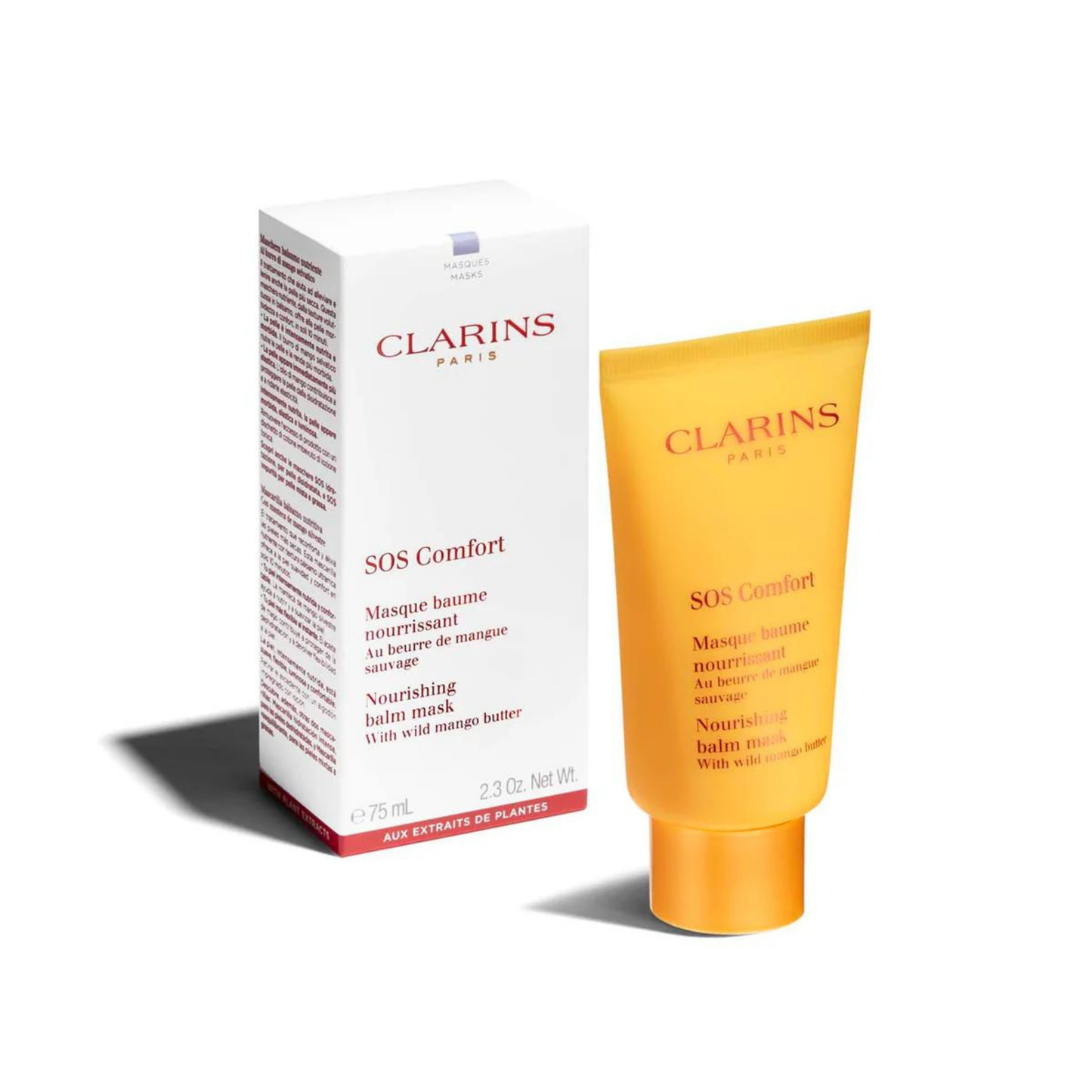 Clarins SOS Comfort Nährende Komfort-Maske, 75 ml