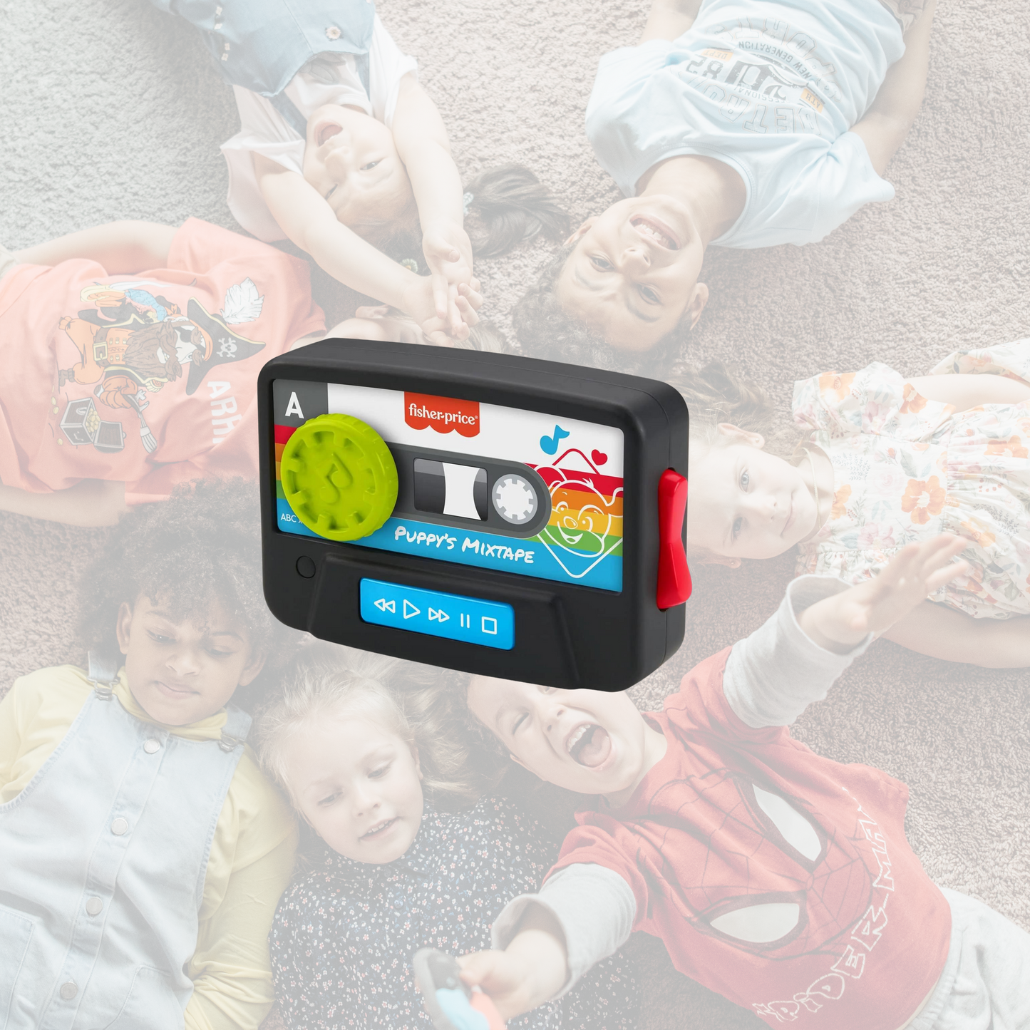 FISHER PRICE Rollenspiel-Lernspielzeug für Babys Mixtape für Kinder von 6 - 36 Monate geeignet