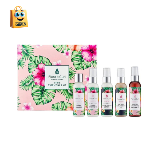 Flora & Curl Mini Essentials Curl Kit - Ihre Locken mit Feuchtigkeit versorgen