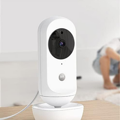 Motorola Nursery Ease 35 Babyphone mit Kamera 5,0 Zoll - Video Babyphone Display mit Nachtsicht, Schlaflieder, Zoom und&nbsp; Raumtemperaturüberwachung