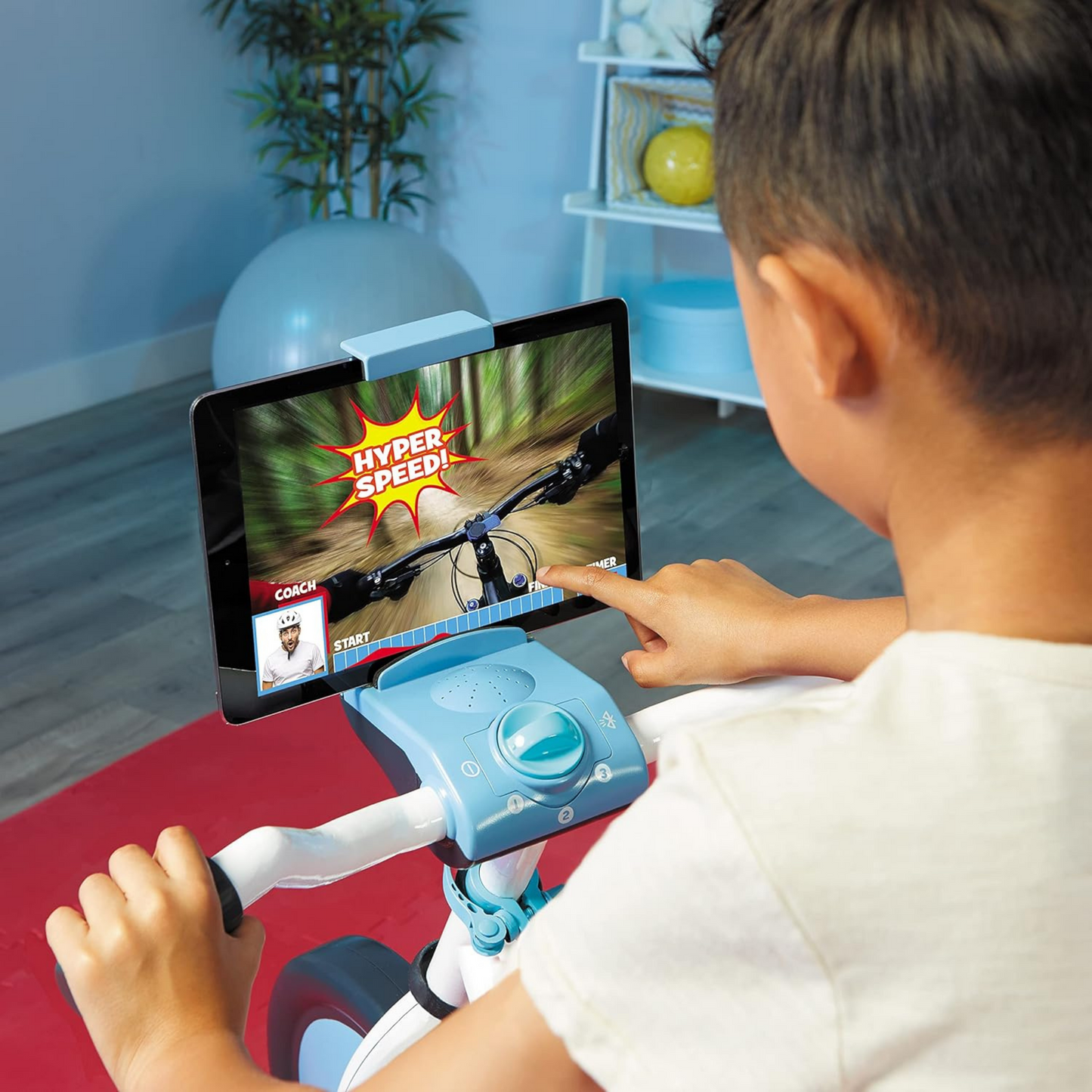 Little Tikes Kinder Fahrrad für Zuhause – Pelican Explore & Fit Fahrrad mit Bluetooth - 657917GPI