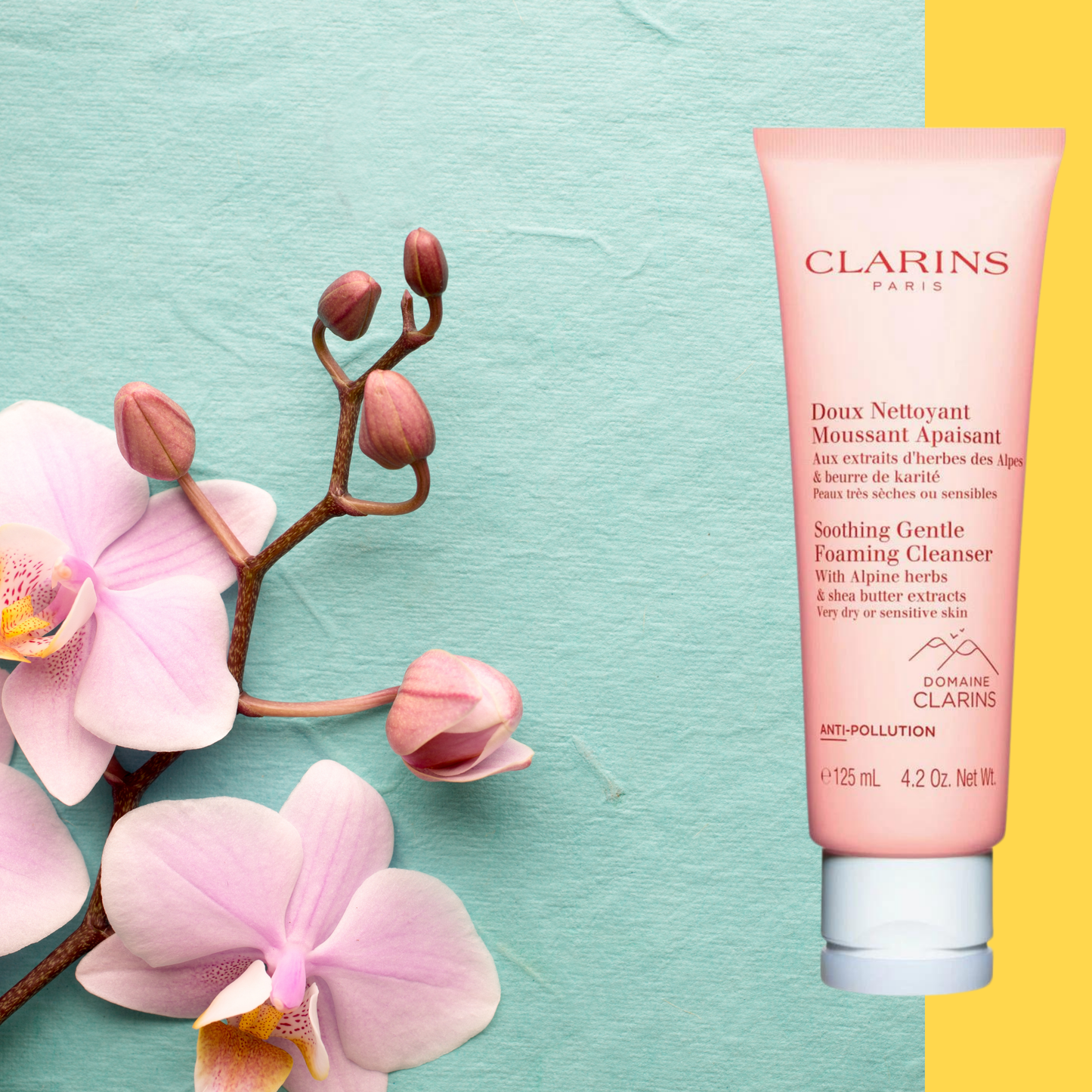 Clarins - Sanfte Pflege für empfindliche Haut - beruhigender Reinigungsschaum, 125 ml