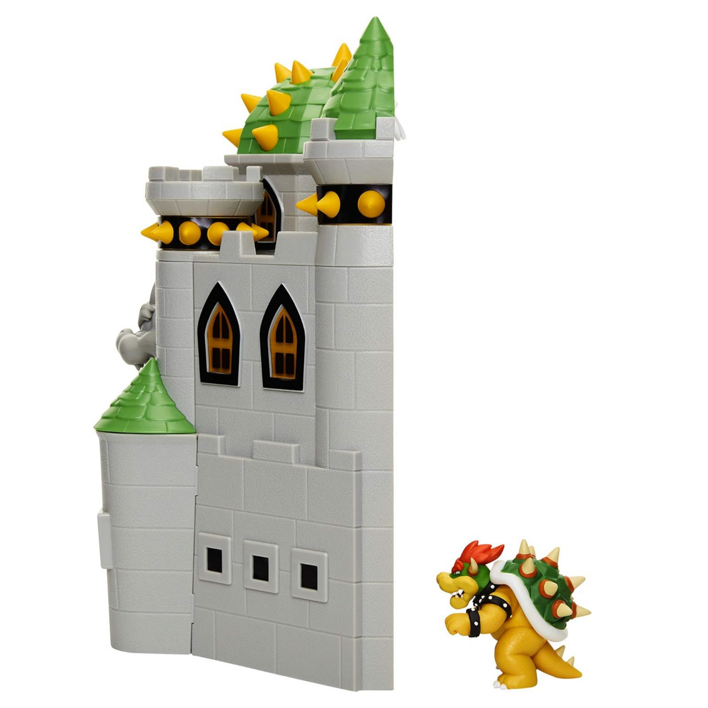 Jakks Pacific - JPA40020 - Nintendo Super Mario großes Spielset - Bowser´s Schloss - inkl. 6cm Bowser Figur, 400204