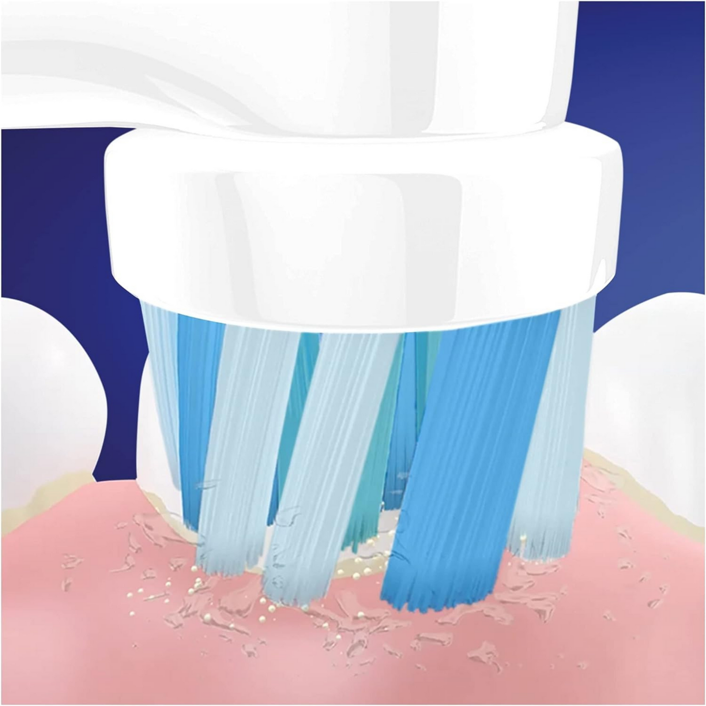 Oral-B Kids Elektrische Zahnbürste für Kinder ab 3 Jahren - Frozen Special Edition, extra weiche Borsten, 2 Modi inkl. Sensitiv, mit Timer, 4 Frozen-Sticker, inkl. Reiseetui