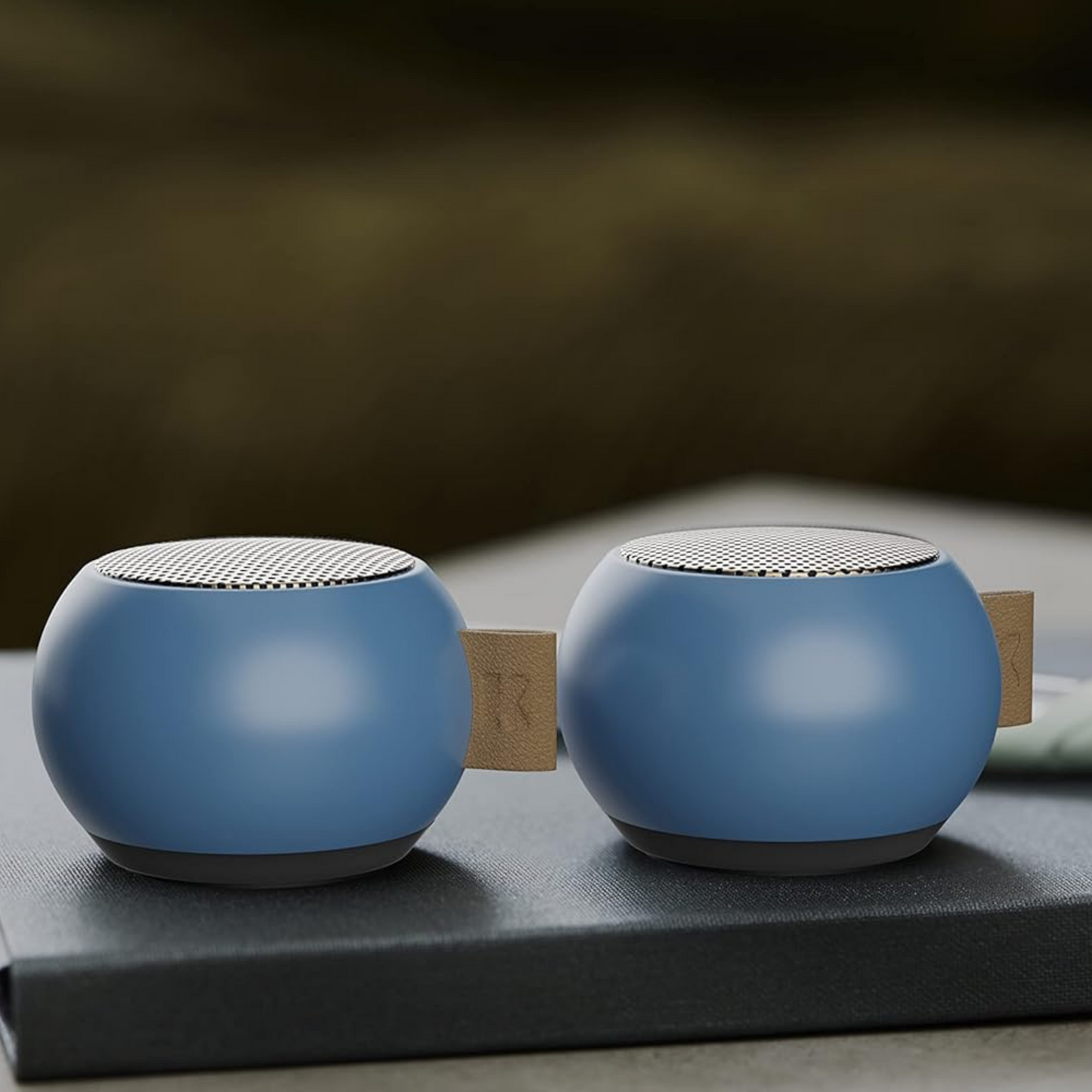 KREAFUNK aGO Mini, Bluetooth Lautsprecher, Speaker, TWS Kopplung für Stereo Sound, Voice Assistent, wasserdicht in 5 trendigen Farben