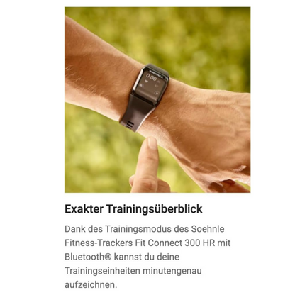 Soehnle 68119 - Bt Fitness Tracker 300Hr, Bluetooth, Herzfrequenz, Schlafüberwachung