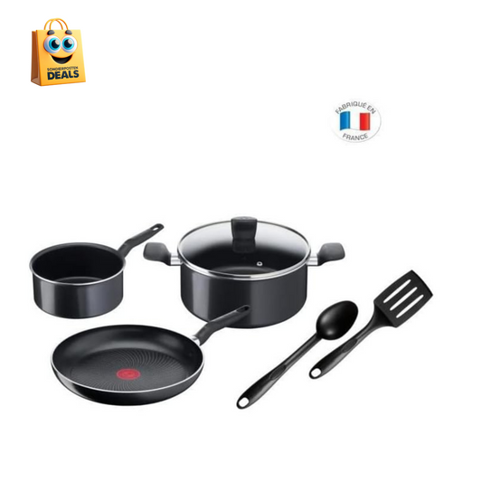 Tefal C2679002 Start'Easy 6-teiliges Set mit Antihaftbeschichtung, für alle Herde, auch Induktionsherde geeignet