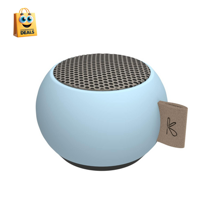KREAFUNK aGO Mini, Bluetooth Lautsprecher, Speaker, TWS Kopplung für Stereo Sound, Voice Assistent, wasserdicht in 5 trendigen Farben