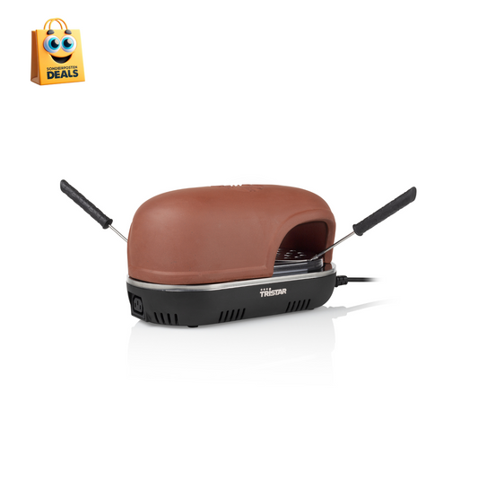 Tristar PZ-9161 Pizzaofen PIZZARACLETTE für 2 Personen ERWEITERBAR bis 8 Personen