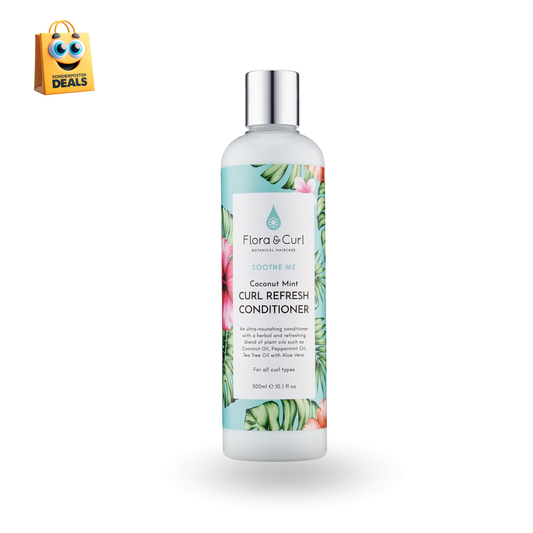 Flora & Curl SOOTHE ME Coconut Mint Curls Refresher Conditioner