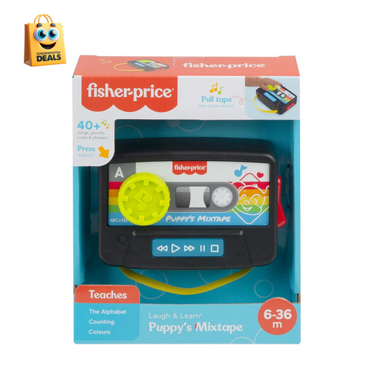 FISHER PRICE Rollenspiel-Lernspielzeug für Babys Mixtape für Kinder von 6 - 36 Monate geeignet