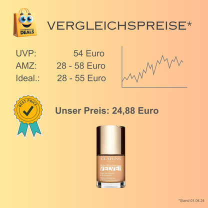 Clarins Skin Illusion Velvet 112C Amber (30 ml)