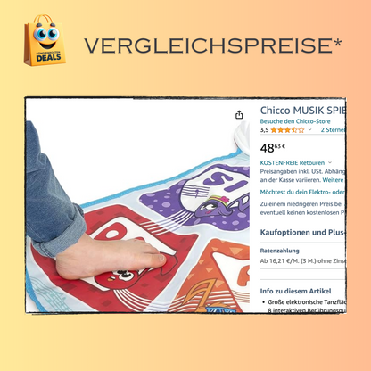 Chicco 62097 - Musical Walk-And-Dance Mat