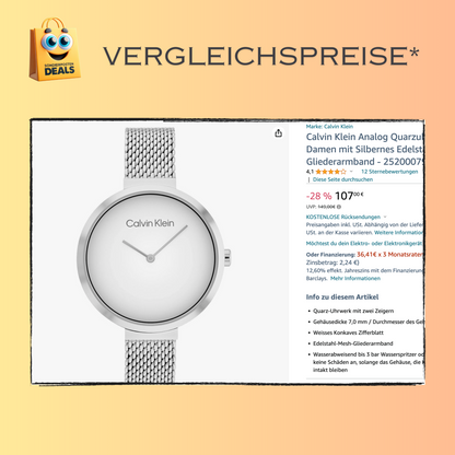 Calvin Klein 25200079 - Montre Uhr