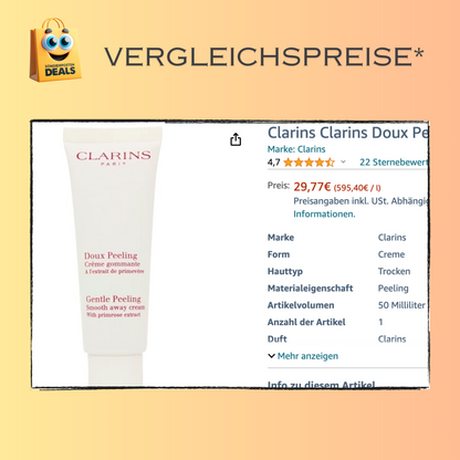 Clarins Gesichtsreinigung Doux Peeling Crème Gommante (50 ml)