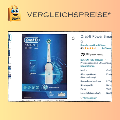 Oral-B Zahnbürste Smart4 4100S