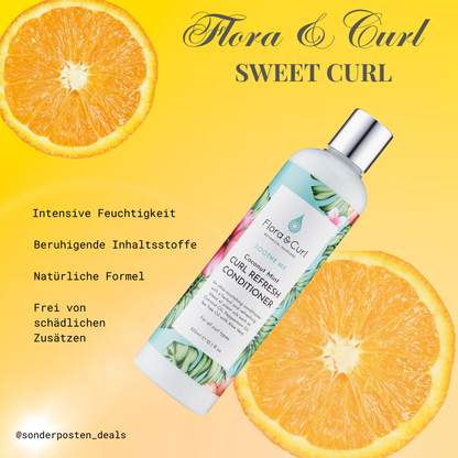 Flora & Curl SOOTHE ME Coconut Mint Curls Refresher Conditioner