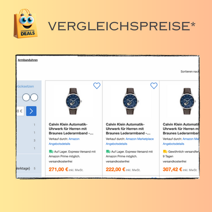 Calvin Klein Automatik-Uhrwerk für Herren im Edelstahl Gehäuse mit braunem Lederarmband