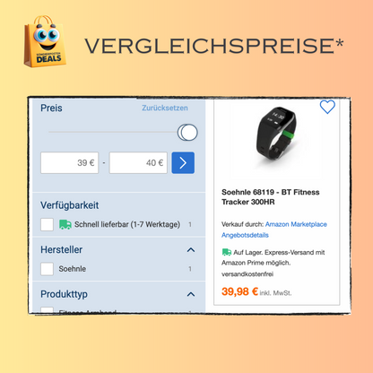 Soehnle 68119 - Bt Fitness Tracker 300Hr, Bluetooth, Herzfrequenz, Schlafüberwachung