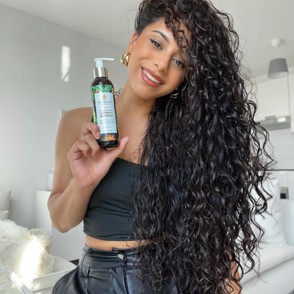 Flora & Curl Afrikanisches Zitrus-Superfrucht-Haaröl, 200 ml - African Citrus Superfruit Hair Oil