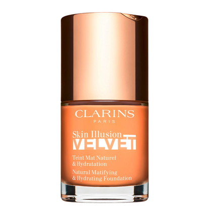 Clarins SKIN ILLUSION VELVET teint mat naturel & hydratation Foundation Make-up  Nr.105N 3, 30 ml