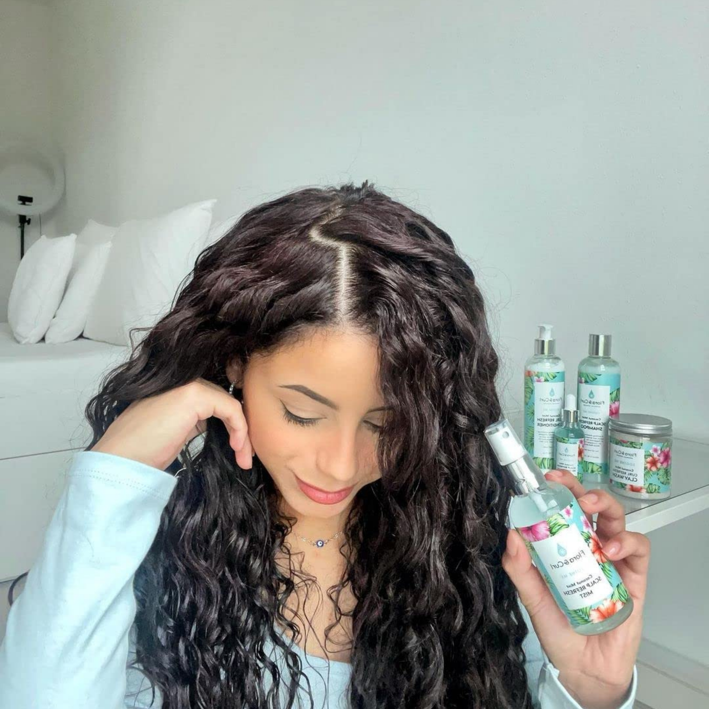 Flora & Curl Afrikanisches Zitrus-Superfrucht-Haaröl, 200 ml - African Citrus Superfruit Hair Oil