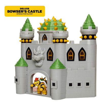 Jakks Pacific - JPA40020 - Nintendo Super Mario großes Spielset - Bowser´s Schloss - inkl. 6cm Bowser Figur, 400204