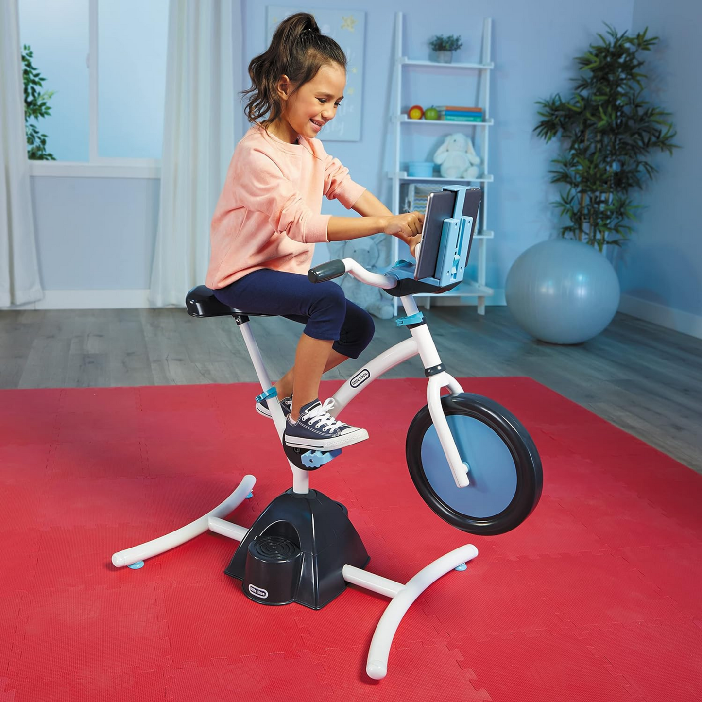 Little Tikes Kinder Fahrrad für Zuhause – Pelican Explore & Fit Fahrrad mit Bluetooth - 657917GPI