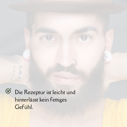 Spar Bundel 2 Stück - 100 ml Bartvolumen Serum von King C. Gillette mit Guide. Bart Öl mit Verdichtungseffekt, Vitaminkomplex B und Koffein