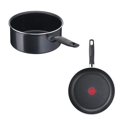 Tefal C2679002 Start'Easy 6-teiliges Set mit Antihaftbeschichtung, für alle Herde, auch Induktionsherde geeignet