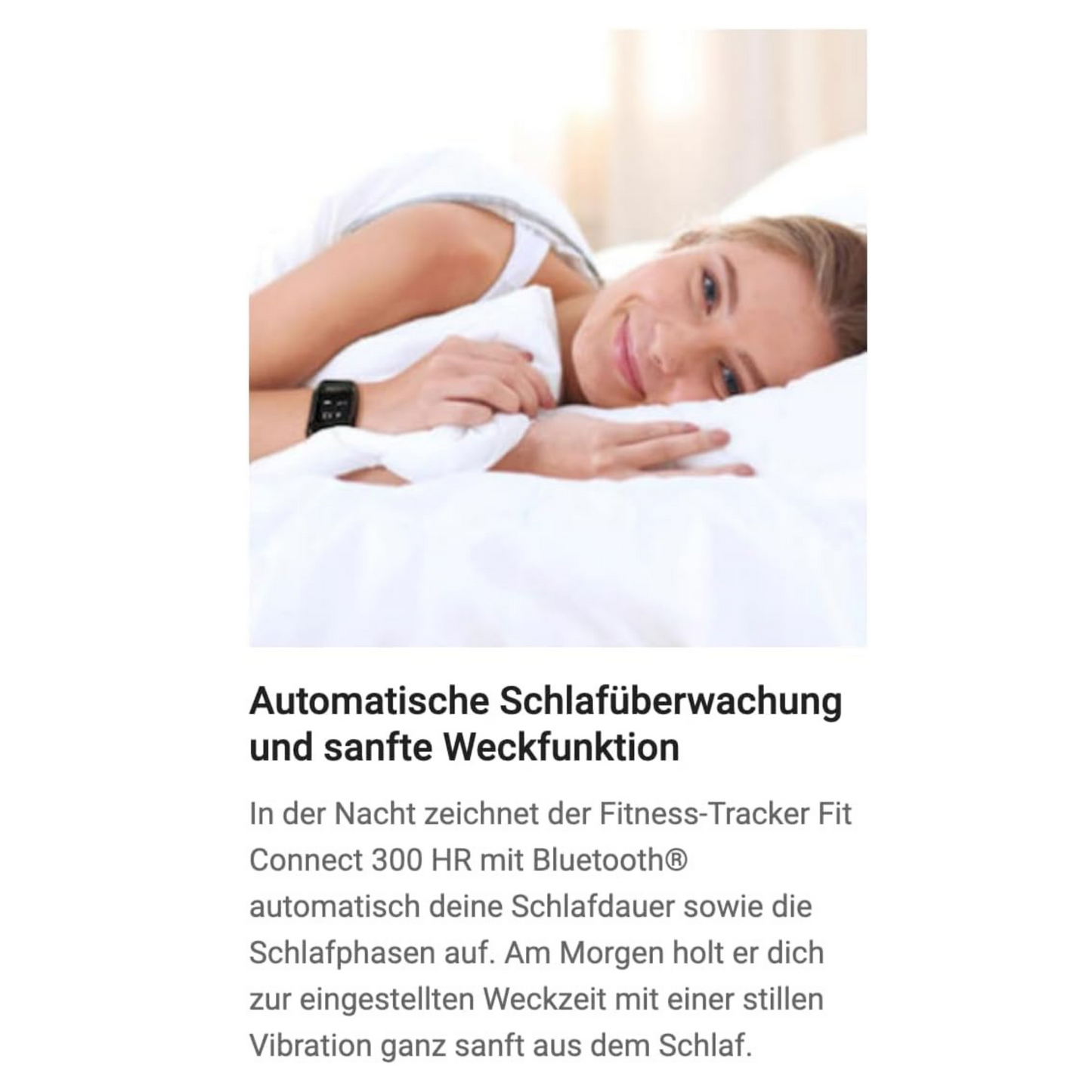 Soehnle 68119 - Bt Fitness Tracker 300Hr, Bluetooth, Herzfrequenz, Schlafüberwachung