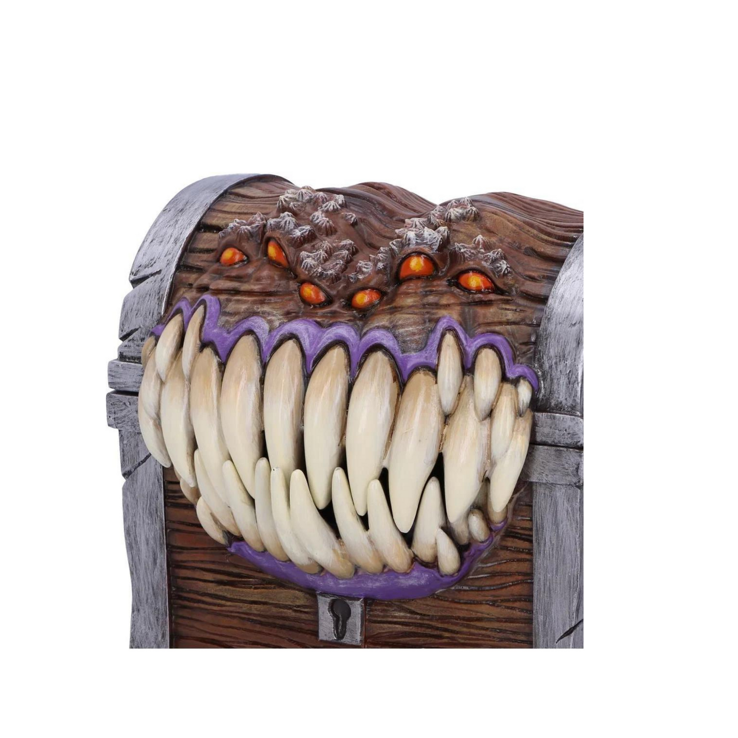 Nemesis Now Würfelbox,  Offiziell lizenzierte Dungeons & Dragons Mimic Würfel-Aufbewahrungsbox aus Kunstharz
