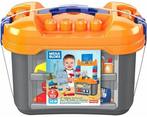 FISHER-PRICE MEGA BLOKS WERKBANK 22X32CM