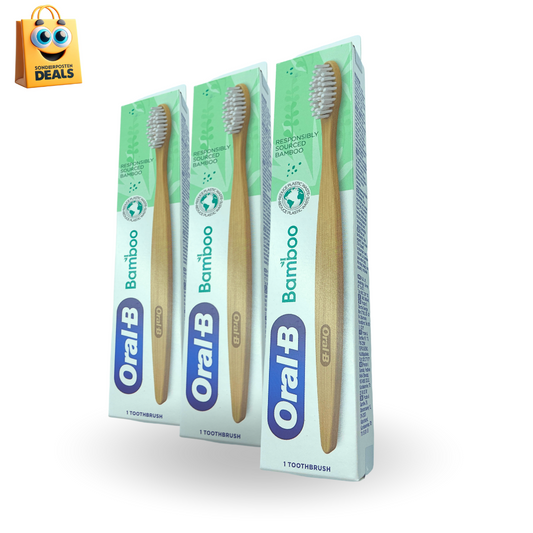 ORAL B BAMBUS Zahnbürste eine umweltfreundliche Alternative zur herkömmlichen Zahnbürste